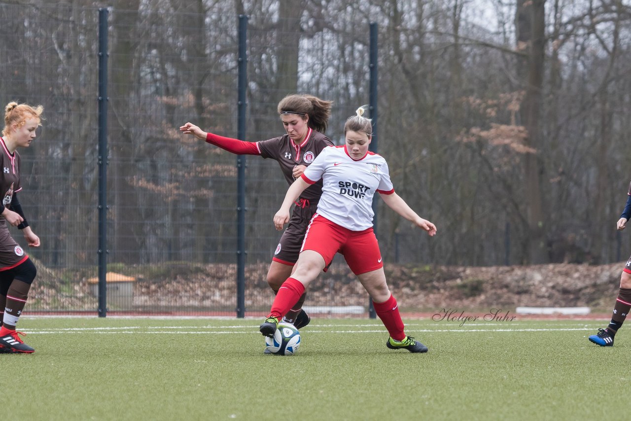 Bild 203 - B-Juniorinnen Walddoerfer - St.Pauli : Ergebnis: 4:1